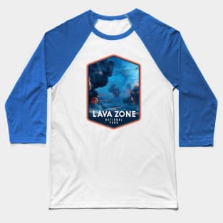 Lava Zone National Park Baseball T-Shirt